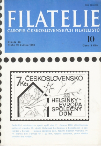 CZ FILATELIE 1990 / 01 - 24 - komplette Jahrgang