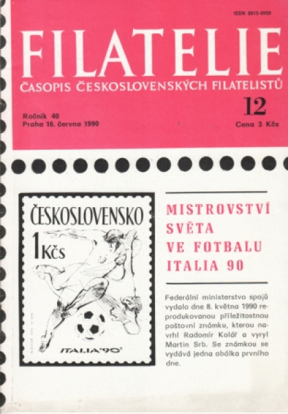CZ FILATELIE 1990 / 01 - 24 - komplette Jahrgang