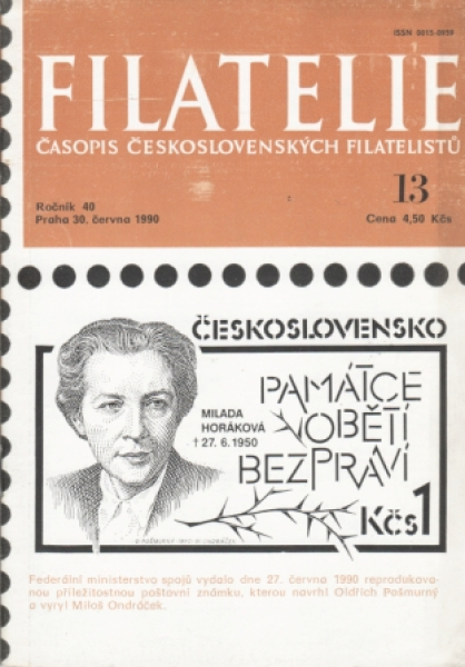 CZ FILATELIE 1990 / 01 - 24 - komplette Jahrgang