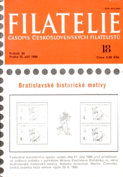 CZ FILATELIE 1990 / 01 - 24 - komplette Jahrgang