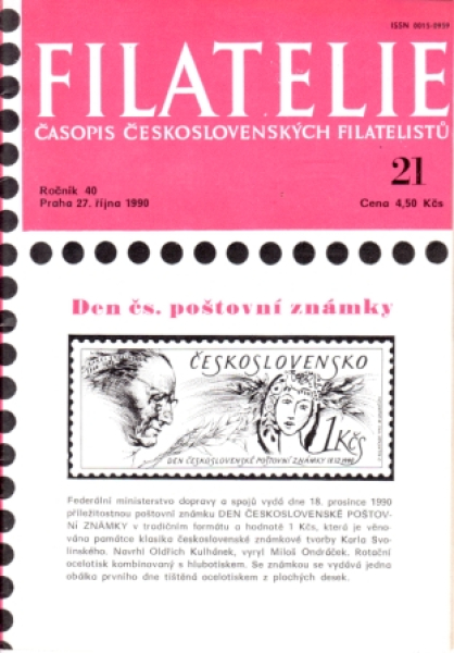 CZ FILATELIE 1990 / 01 - 24 - komplette Jahrgang