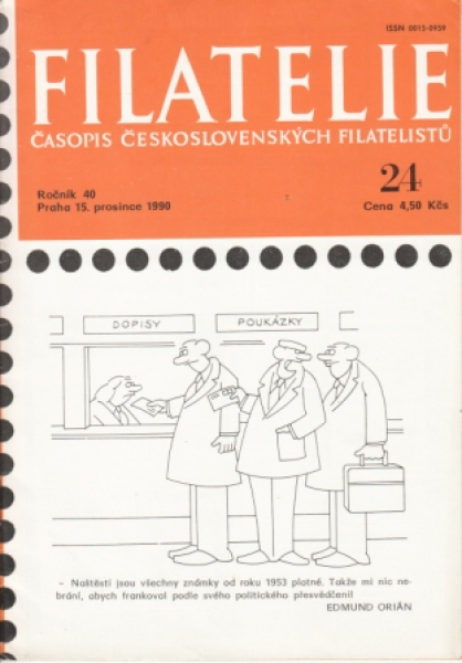 CZ FILATELIE 1990 / 01 - 24 - komplette Jahrgang