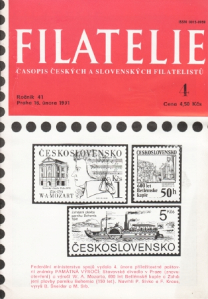 CZ Filatelie 1991 / 04