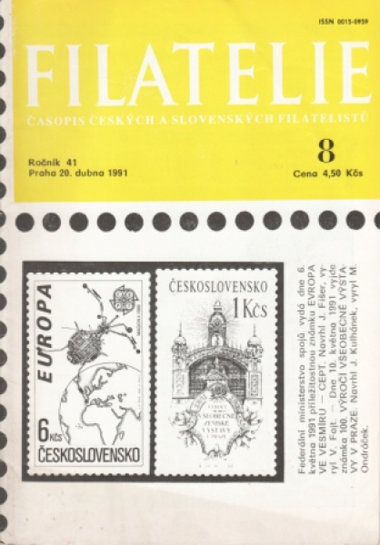 CZ Filatelie 1991 / 08