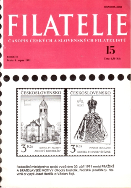 CZ Filatelie 1991 / 15