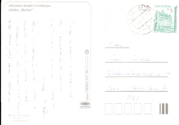 Cornštejn (hrad) 1996 95 001 ●