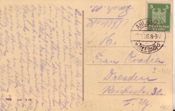 Ahlbeck - D 1926 95 001 ●