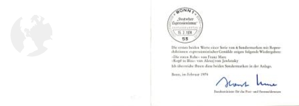D 1974 98 002 - Unterschrift ●