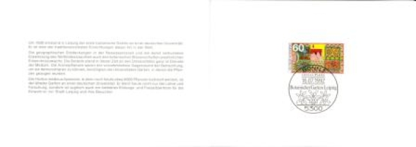 Werbepostkarte - D 1992 98 003 ●