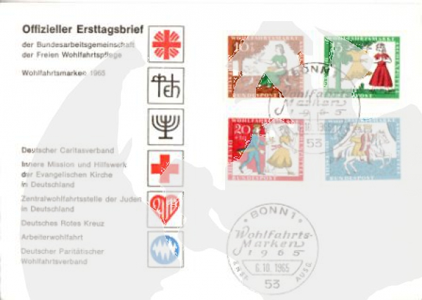 D FDC 0485 / 0488 ● - 1965
