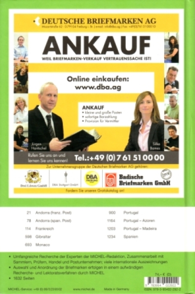 D Michel katalog Jihozápadní Evropa 2019 - svazek 2 - 104. vydání
