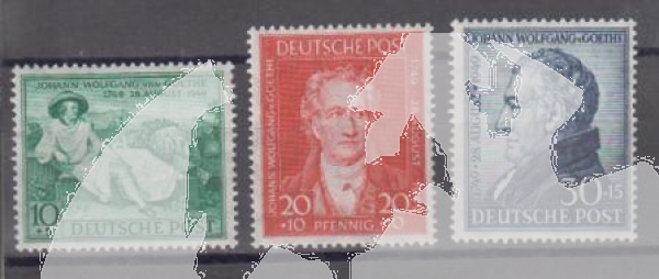 Alliierte Besetzung (Amerikanische und Britische Zone) 0108 / 0110 ** - 1949