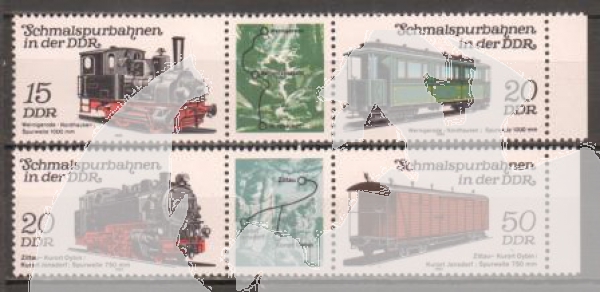 NDR 2792 + K 2793 / 2794 + K + 2795 spojka - třípáska ** - 1983