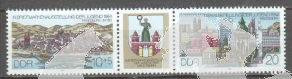 NDR 2903 + ZF + 2904 spojka - třípáska ** - 1984