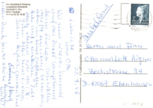 Langeland (Tranekær) - DK 19xx 95 003 ●