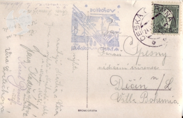 Dobrošov u Náchoda 1931 95 002 ●