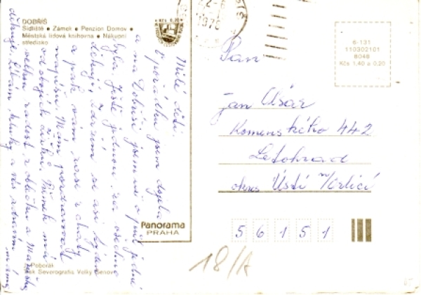 Dobříš 1978 95 001 ●