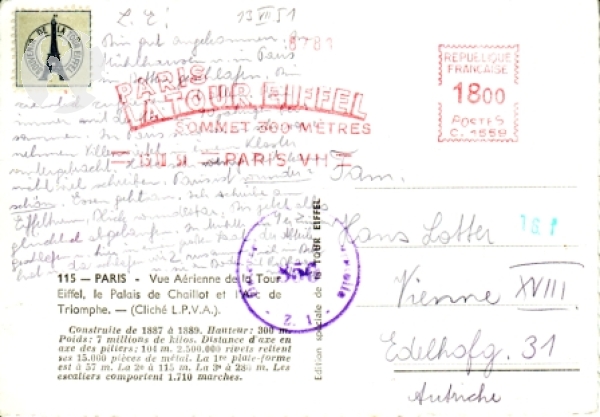 Paříž - F 1951 95 003 ●