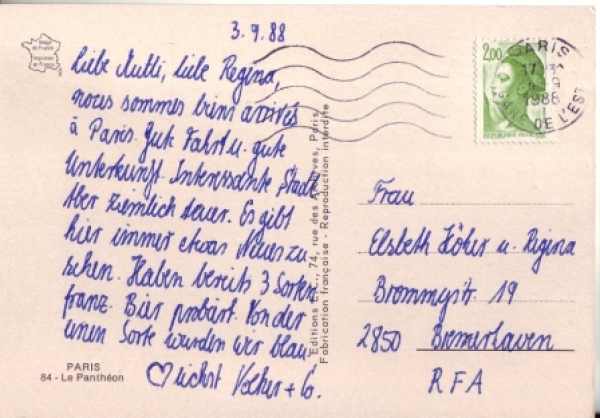 Paříž - F 1988 95 001 ●