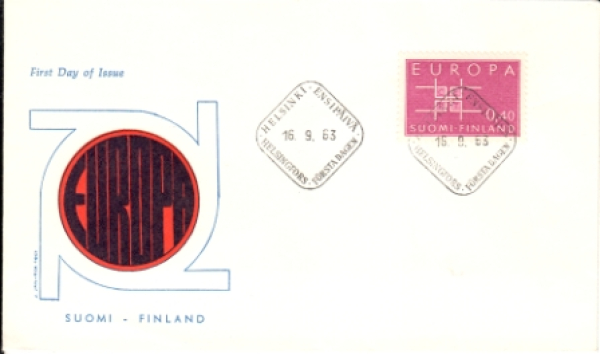 FIN FDC 1963 09 001