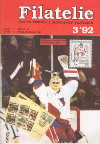 CZ FILATELIE 1992 / 01 - 12 - kompletní ročník