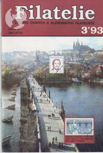 CZ FILATELIE 1993 / 01 - 11 + 12 - kompletní ročník