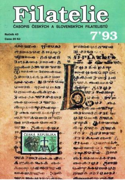 CZ FILATELIE 1993 / 01 - 11 + 12 - kompletní ročník