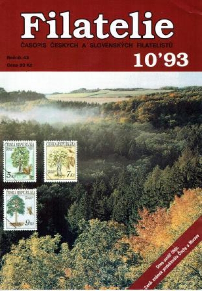 CZ FILATELIE 1993 / 01 - 11 + 12 - kompletní ročník