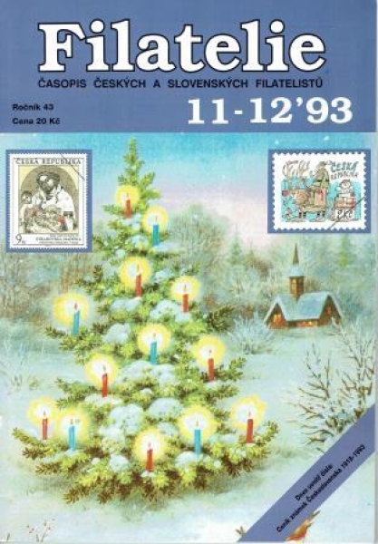 CZ FILATELIE 1993 / 01 - 11 + 12 - kompletní ročník