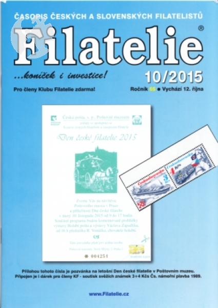 CZ FILATELIE 2015 / 10