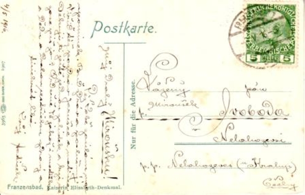 Franzensbad 1916 95 002 ●