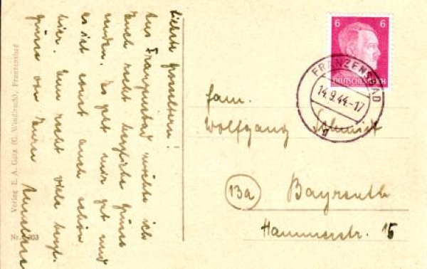 Franzensbad 1944 95 001 ●