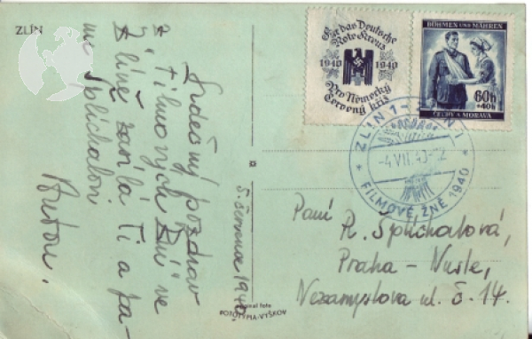 Zlín (Gottwaldov) 1940 95 003 ●