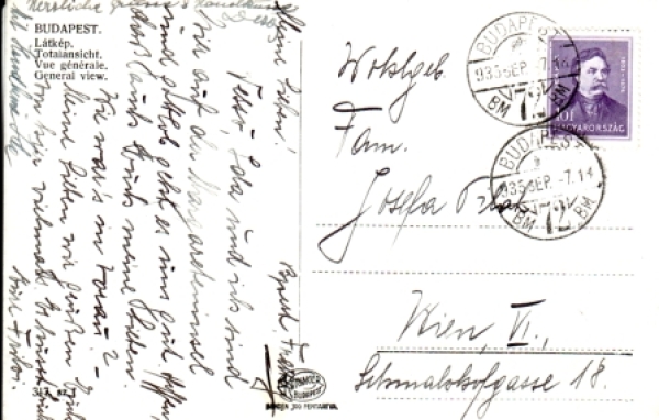 Budapest - H 1935 95 001 ●