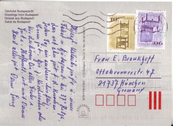 Budapest - H 2002 95 001 ●