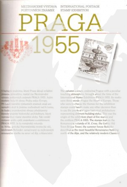 CZ Briefmarken Ausstellungsgeschichte PRAGA