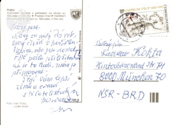 Hauptstadt Prag 19xx 95 002 ●