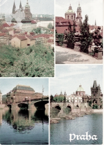 Hauptstadt Prag 1990 95 001 ●