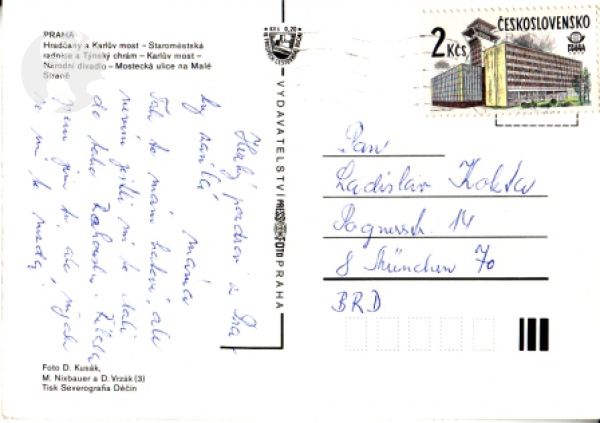 Hauptstadt Prag 19xx 95 250 ●