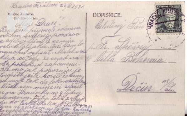 Hradec Králové 1931 95 003 ●