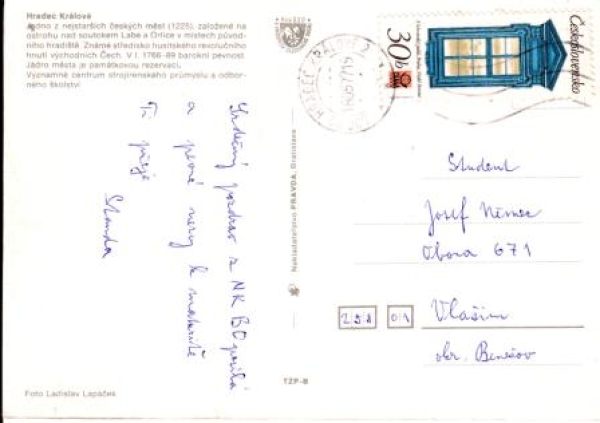 Hradec Kralové 1977 95 001 ●