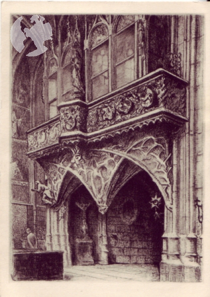 Hradschin - König Vladislav - Oratorium (Zeichnung) xxxx 95 025 **