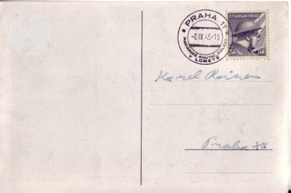 Hradschin - Prager Loreto 1945 95 022 ●