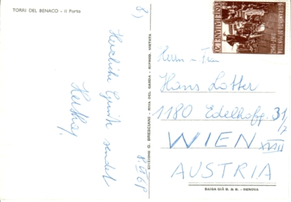 Torri del Benaco (Zeichnung) - I 1969 95 003 ●