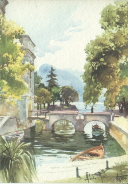 Riva del Garda (Zeichnung) - I xxxx 95 007 **