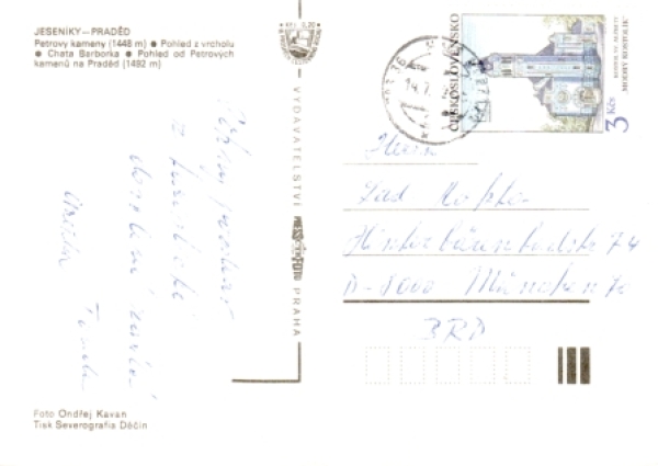 Altvatergebirge - Altvater 19xx 95 002 ●