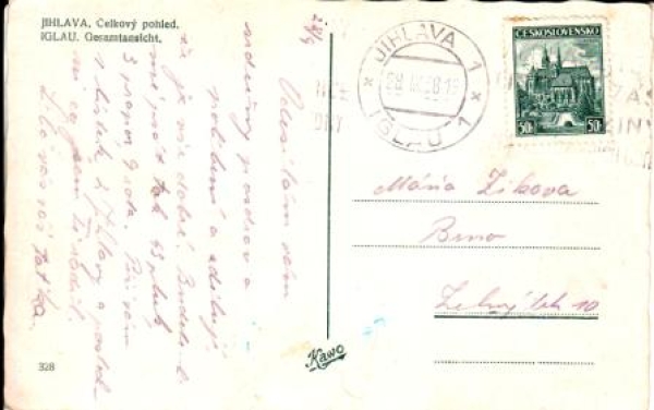 Jihlava 1938 95 001 ●