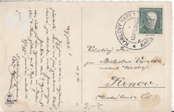 Karlovy Vary 1931 95 013 ●
