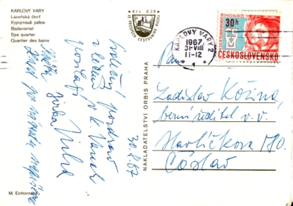 Karlsbad 1967 95 002 ●