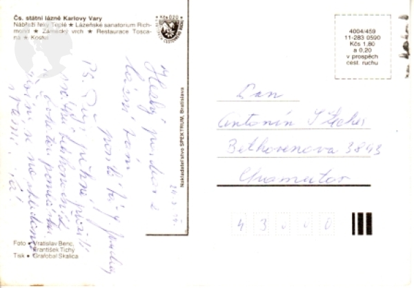 Karlovy Vary 19xx 95 002 ●